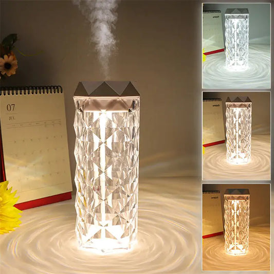 Luminous Breeze Crystal Lamp Air Humidifier