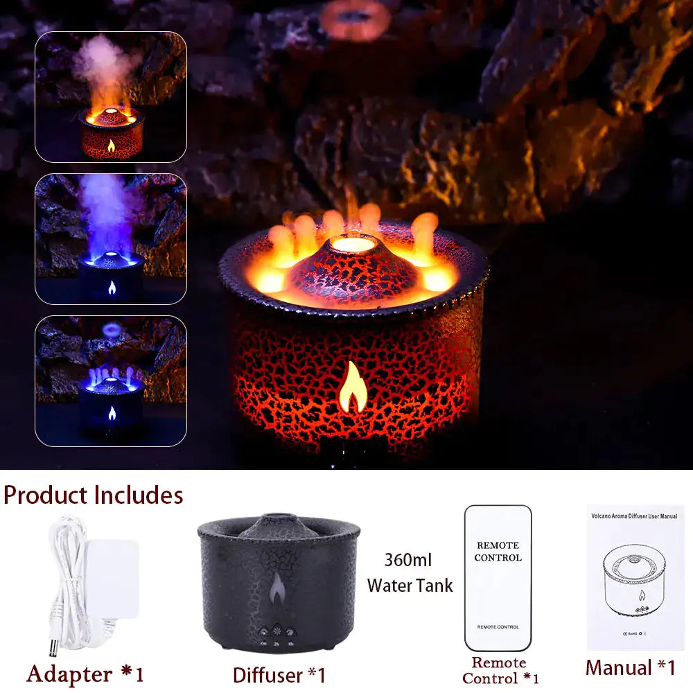 Luminous Breeze Volcano Humidifier