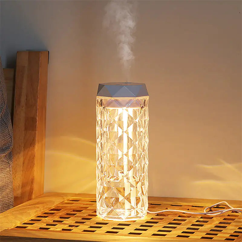 Luminous Breeze Crystal Lamp Air Humidifier