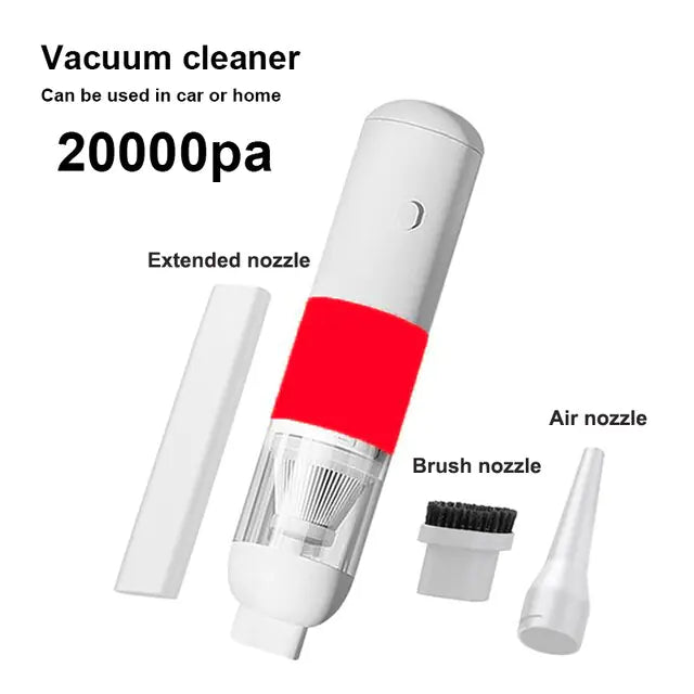 Luminous Breeze Cordless Car Handheld Vacuum Cleaner