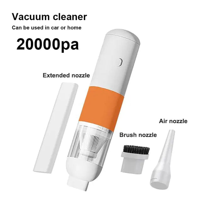 Luminous Breeze Cordless Car Handheld Vacuum Cleaner