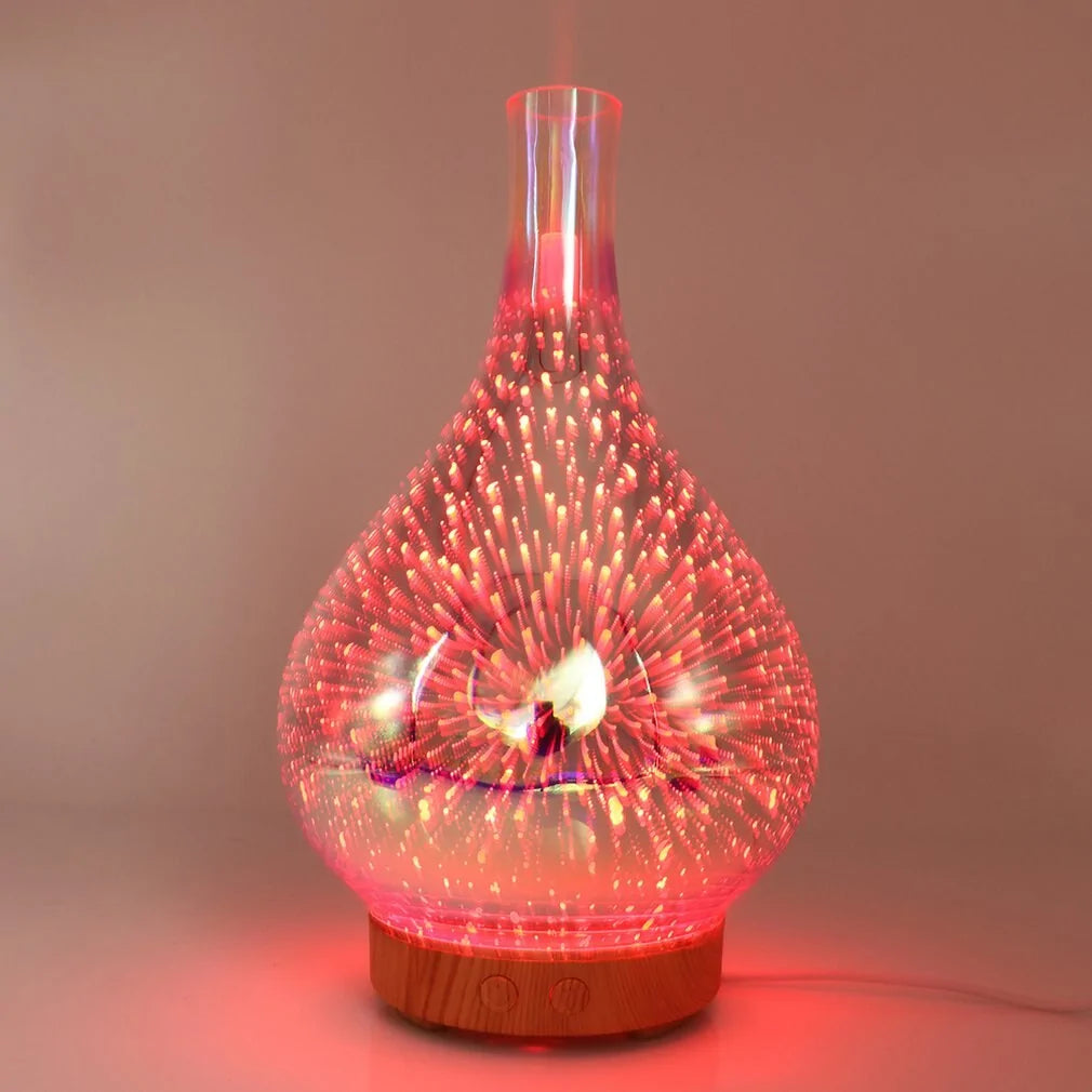 Luminous Breeze Glass Colorful Humidifier