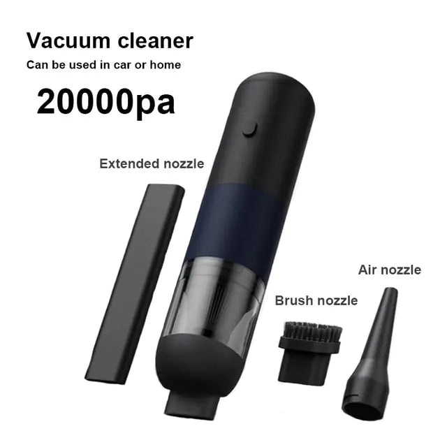 Luminous Breeze Cordless Car Handheld Vacuum Cleaner