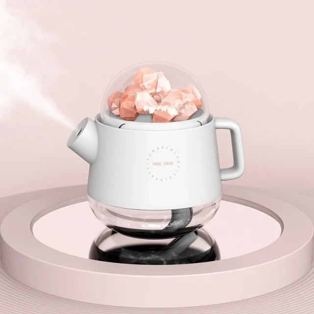 Luminous Breeze Magic Teapot Humidifier Night Lamp