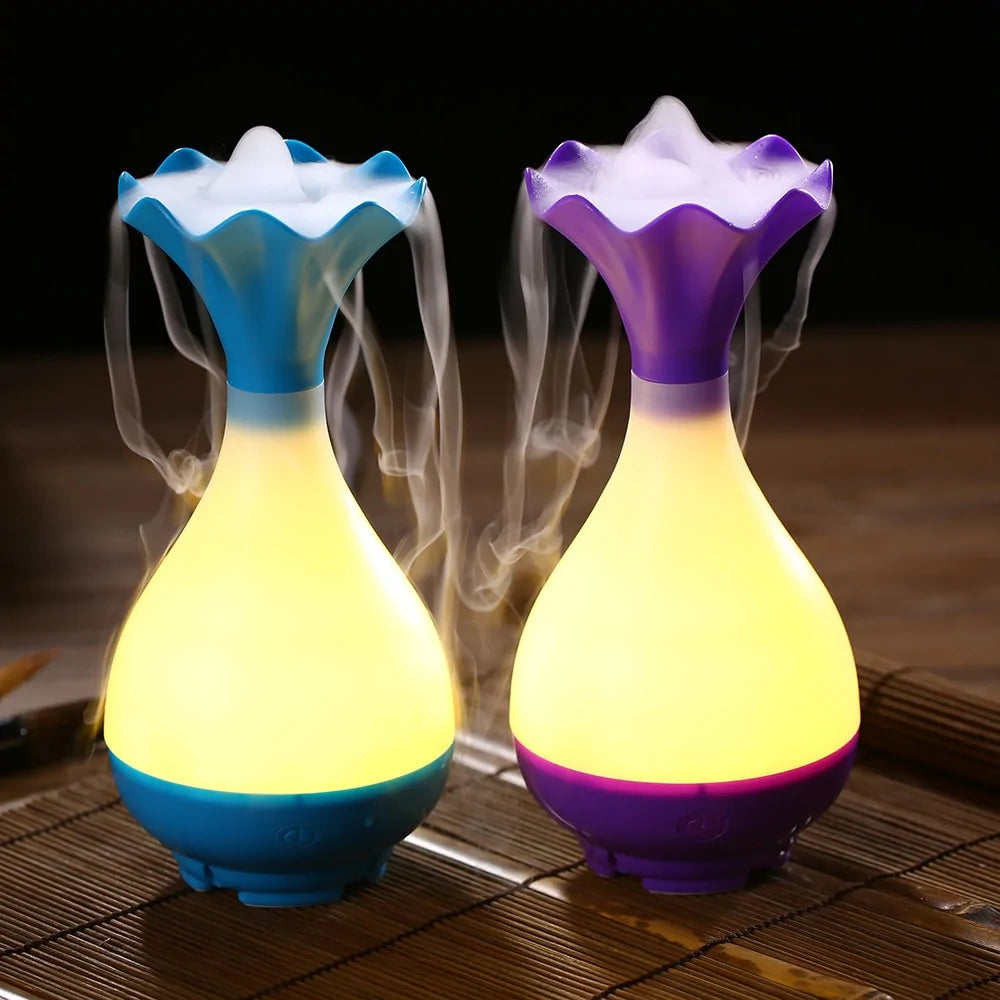 Luminous Breeze Jade Net Bottle Aromatherapy Humidifier