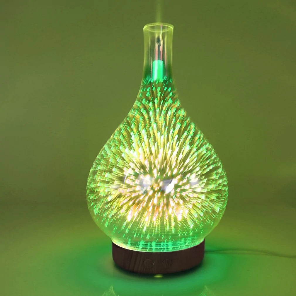 Luminous Breeze Glass Colorful Humidifier