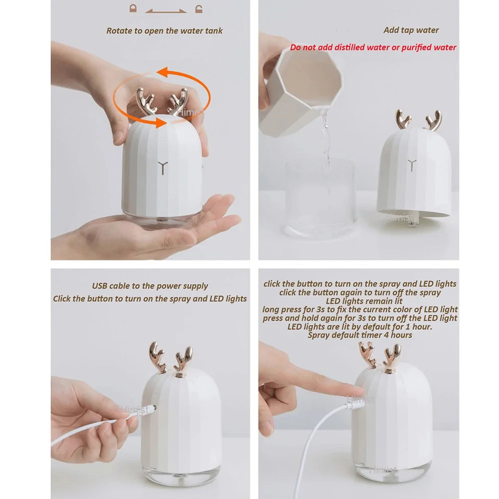 Luminous Breeze Ultrasonic Air Humidifier