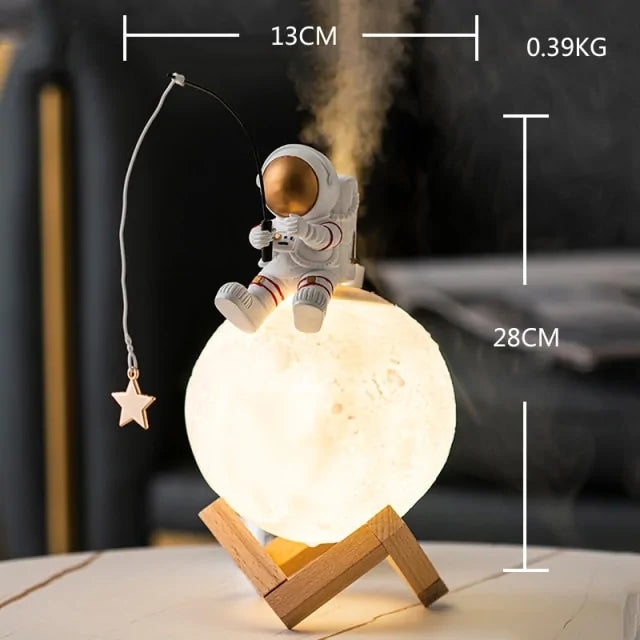 Luminous Breeze Astronaut Night Light Humidifier