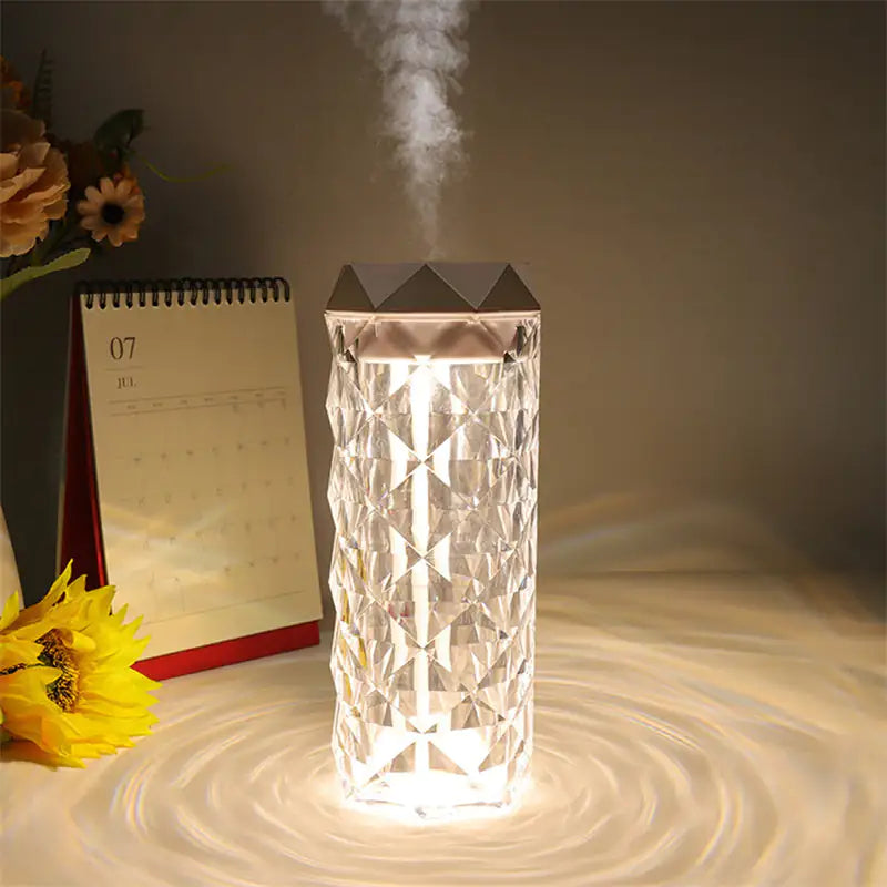 Luminous Breeze Crystal Lamp Air Humidifier