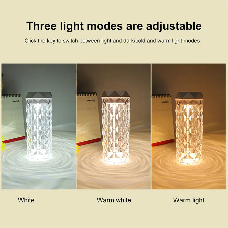 Luminous Breeze Crystal Lamp Air Humidifier