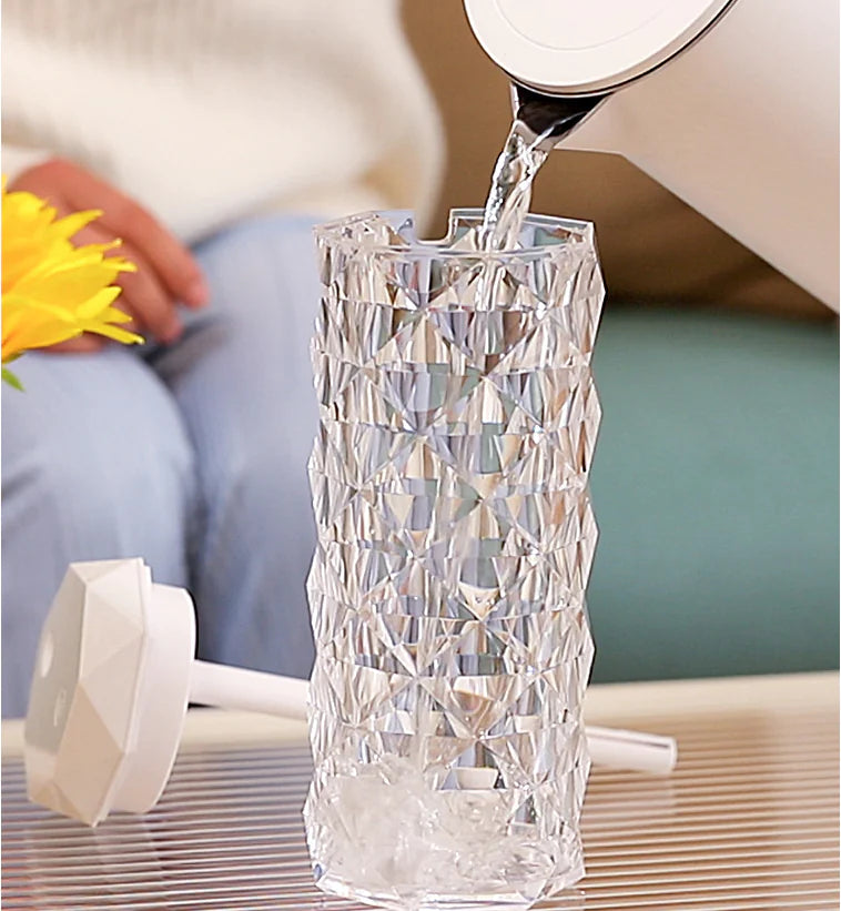 Luminous Breeze Crystal Lamp Air Humidifier