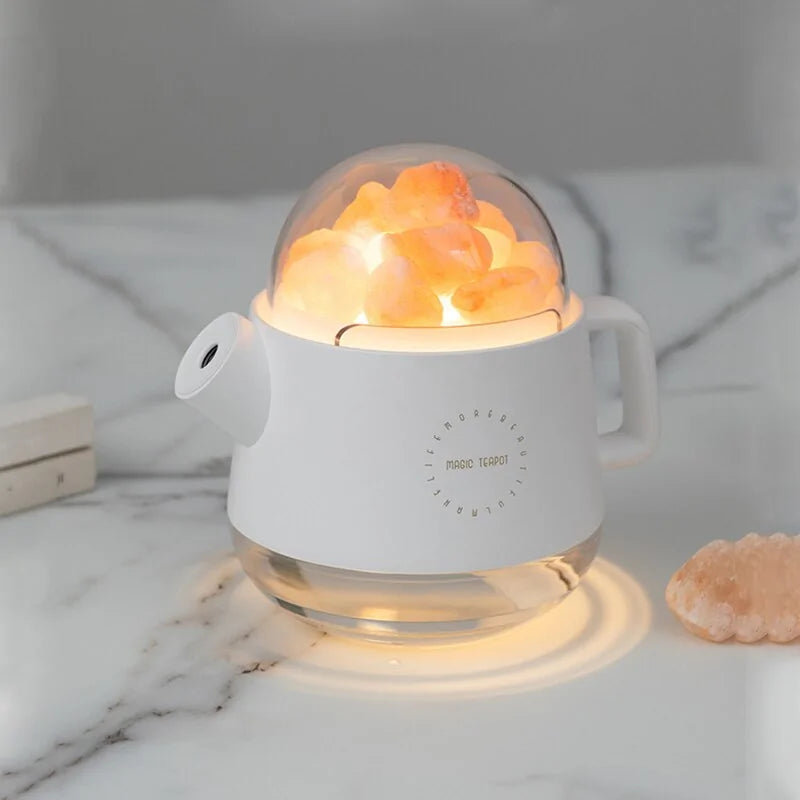 Luminous Breeze Magic Teapot Humidifier Night Lamp