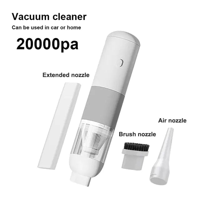 Luminous Breeze Cordless Car Handheld Vacuum Cleaner